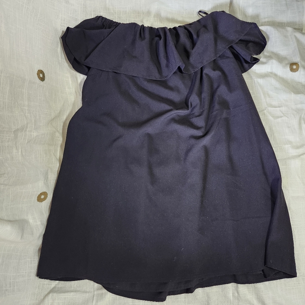 French Connection Womens Strapless Top Black